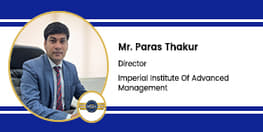 Interview Mr Paras Thakur Director at IIAM Kalyan
